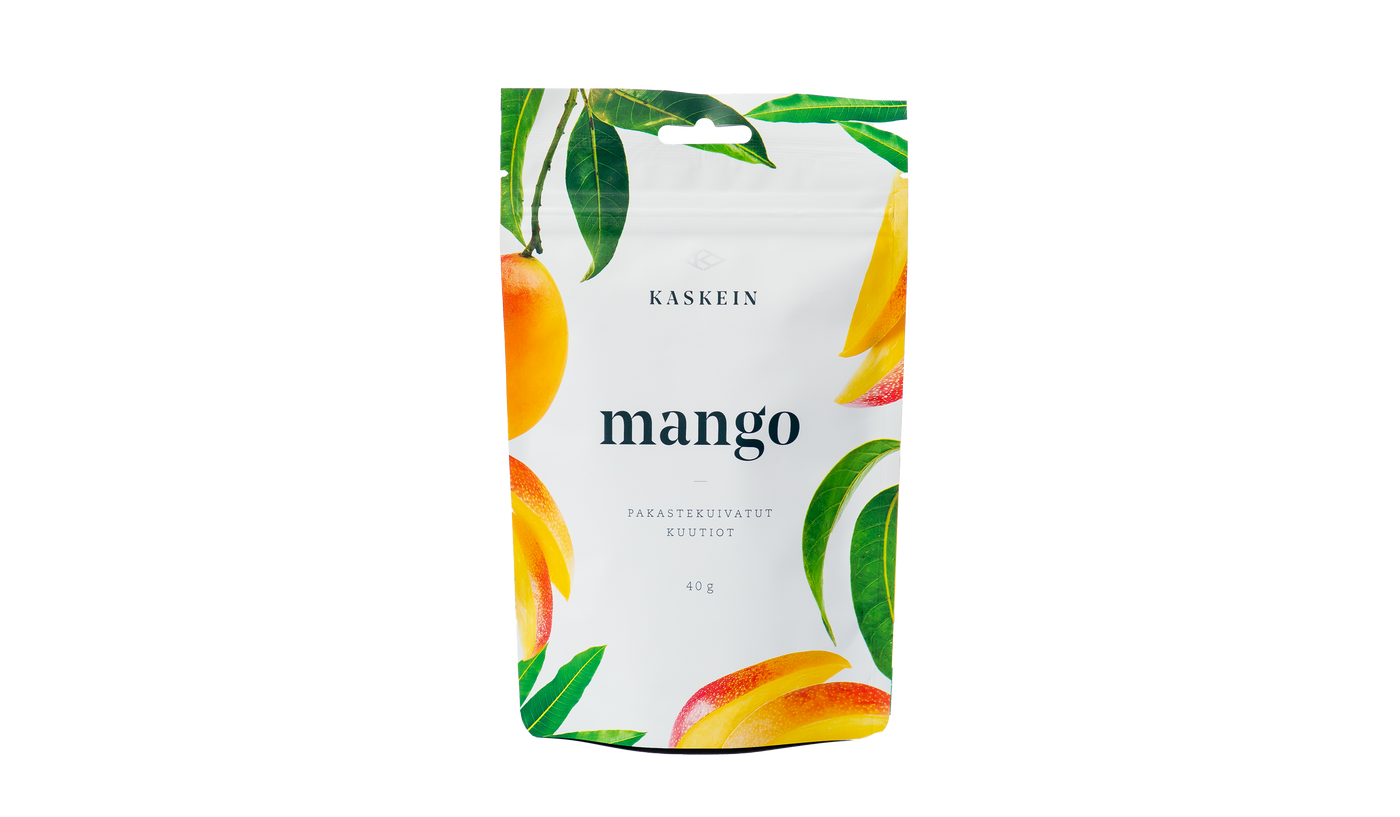 KASKEIN Frystorkad Mango 40 g x 3-pack